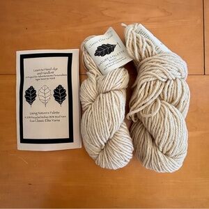 Classic Elite Yarns bulky knit wool Mohair learn to die set lot bundle of 2